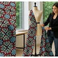 thumbnail image 5 of Soimoi Cotton Voile Fabric Mandala Ethnic Printed Fabric 1 Yard 56 Inch Wide, 5 of 7