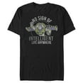 thumbnail image 2 of Men's Toy Story Buzz No Sign Of Intelligent Life  Graphic Tee Black Large, 2 of 5