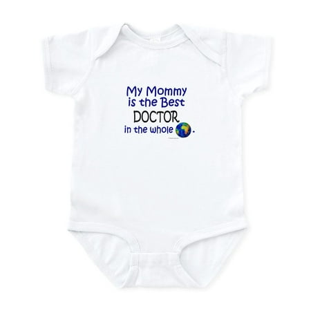 

CafePress - Best Doctor In The World (Mommy) Infant Bodysuit - Baby Light Bodysuit Size Newborn - 24 Months