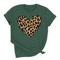 thumbnail image 2 of Womens Valentines T-Shirt Print Graphic Tees Cute Love Heart Shirts Casual Short Sleeve, 2 of 8