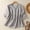 Gray, variant on Qulqfy Cotton Linen Blouses for Women Casual V-Neck Short Sleeve Solid Embroidered Spring Pink Summer Tops for Women 2026 M