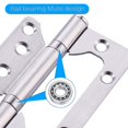 thumbnail image 5 of Bisagras de Puerta YONGSHENG 6 uds Silenciosas con Rodamiento de Bolas de Acero Inoxidable con Tornillos, 5 of 5