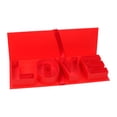 thumbnail image 3 of Caja de regalo vacía para flores, cartón, contenedor versátil multiusos, regalos para el Día de Navidad. rojo, 3 of 9
