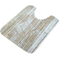 thumbnail image 7 of GZHJMY Vintage Wood Grain Bathroom Rug 24"×16",Non-Slip High Absorbent Bath Mat Rug Machine Washable Bahtub Mats, 7 of 7