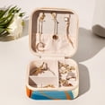 thumbnail image 6 of Basketball Travel Portable Square Jewelry Box Organizer for Rings, Earrings, Necklaces, Bracelets for Girls and Women, 6 of 6