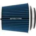thumbnail image 1 of Spectre Industries Air Filter 8136 HPR; Blue; Pre-Oiled Cotton Fiber; P4 Cone With Multi-Fit Base; Single Centered Flange; Chrome Top, 1 of 5