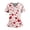 White #017, variant on Valentine Day Scrub Tops for Woman Short Sleeve Nursing V Neck Quick Dry Scrubs Love Heart Print Plus Size Medical Scrub Tops with Pockets Pink L