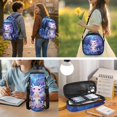 thumbnail image 5 of HUIACONG 17" Starfish Axolotl 4PCS Backpack for Kids, Waterproof School Bag with Lunch Box Pencil Case for Age 7-12, 5 of 7
