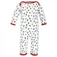 thumbnail image 5 of Hudson Baby Infant Boy Cotton Coveralls, Christmoose, 3-6 Months, 5 of 5