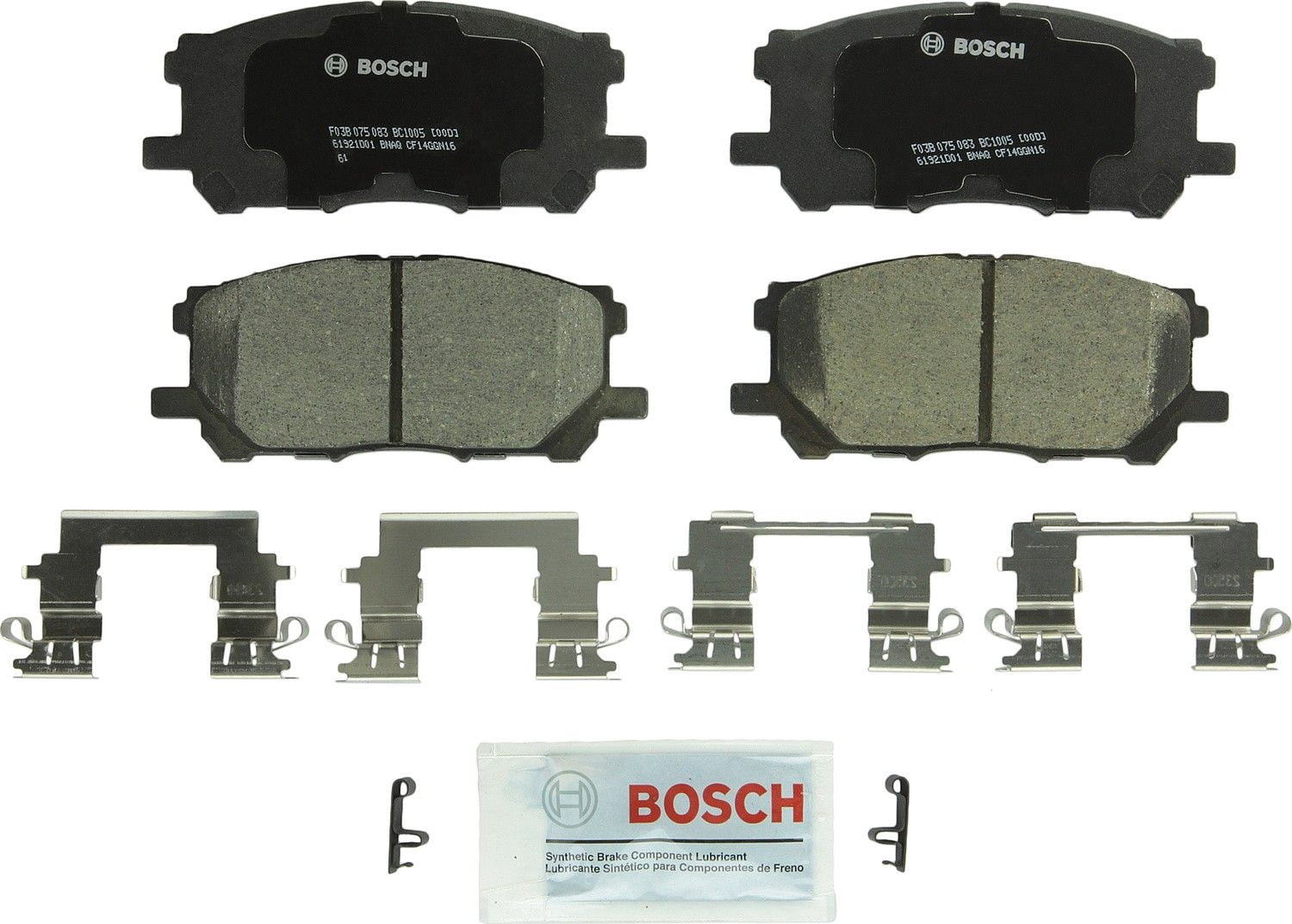 Bosch BC1005 QuietCast Premium Disc Brake Pad Set
