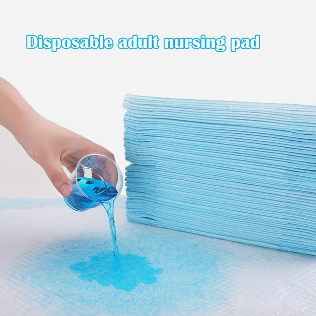 Newborn Babies Waterproof Breathable Disposable Underpad Diaper Care Protector Bed Chair Pad Incontinence Protector for Adult Child or Pets Absorbent Waterproof 30 PCS