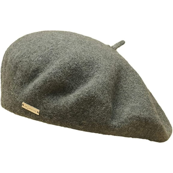 CoCopeaunt French Wool Beret Hat Fashionable Chic Casual Warm Cap Girls Ladies Retro Artist Painter Hat