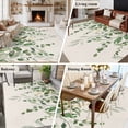 thumbnail image 5 of 8'x10' Area Rugs, Sage Green Eucalyptus Indoor Outdoor Area Rug for Living Room Bedroom, Farmhouse Weeping Leaves Linen Washable Bathroom Rugs Kitchen Floor Carpet Mats Home Decor Aesthetic, 5 of 8