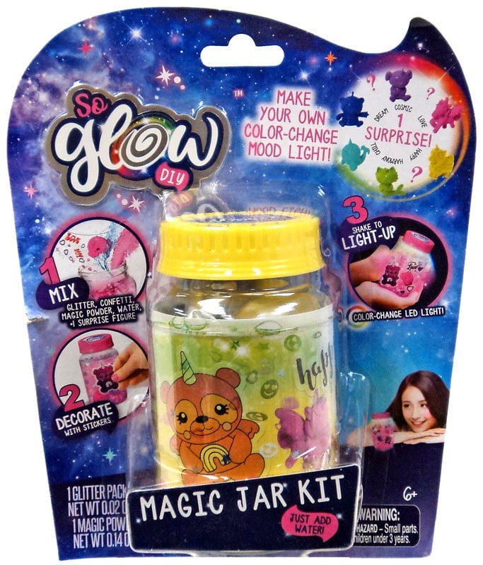 glow magic jar