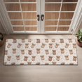 thumbnail image 2 of Beige Highland Cow Dot Pattern Door Rugs,Washable Non Slip Door Mats Indoor,Decorative Door Mats,Entry Mat Indoor for Entrance,Bedroom,Kitchen,Bathroom,16"x47", 2 of 6
