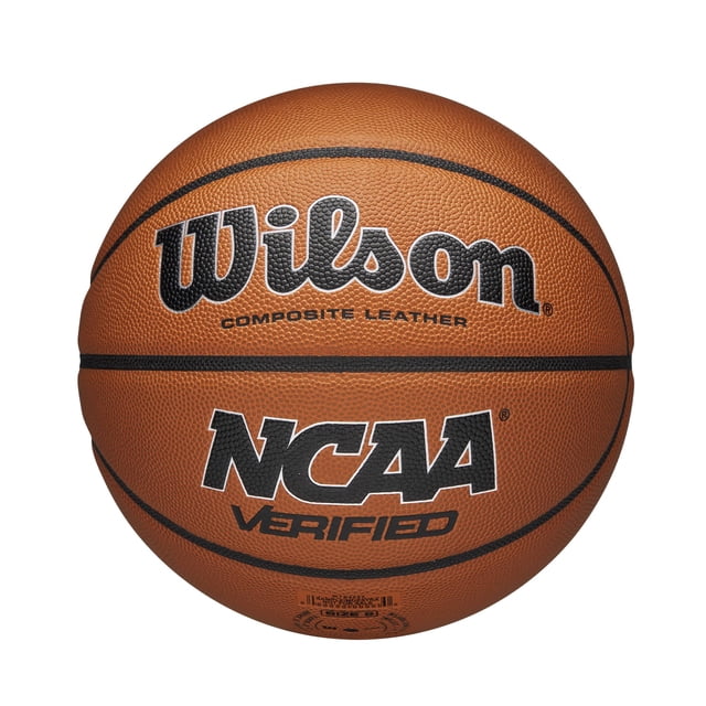 Balón de baloncesto WILSON NCAA Verified para interior/exterior, talla 7 - 29.5 cm