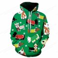 thumbnail image 3 of Navidad para hombre 3D impreso de gran tamaño primavera y otoño Sudadera con capucha ropa de calle Y2k América gimnasio Hip Hop ropa de calle, 3 of 4