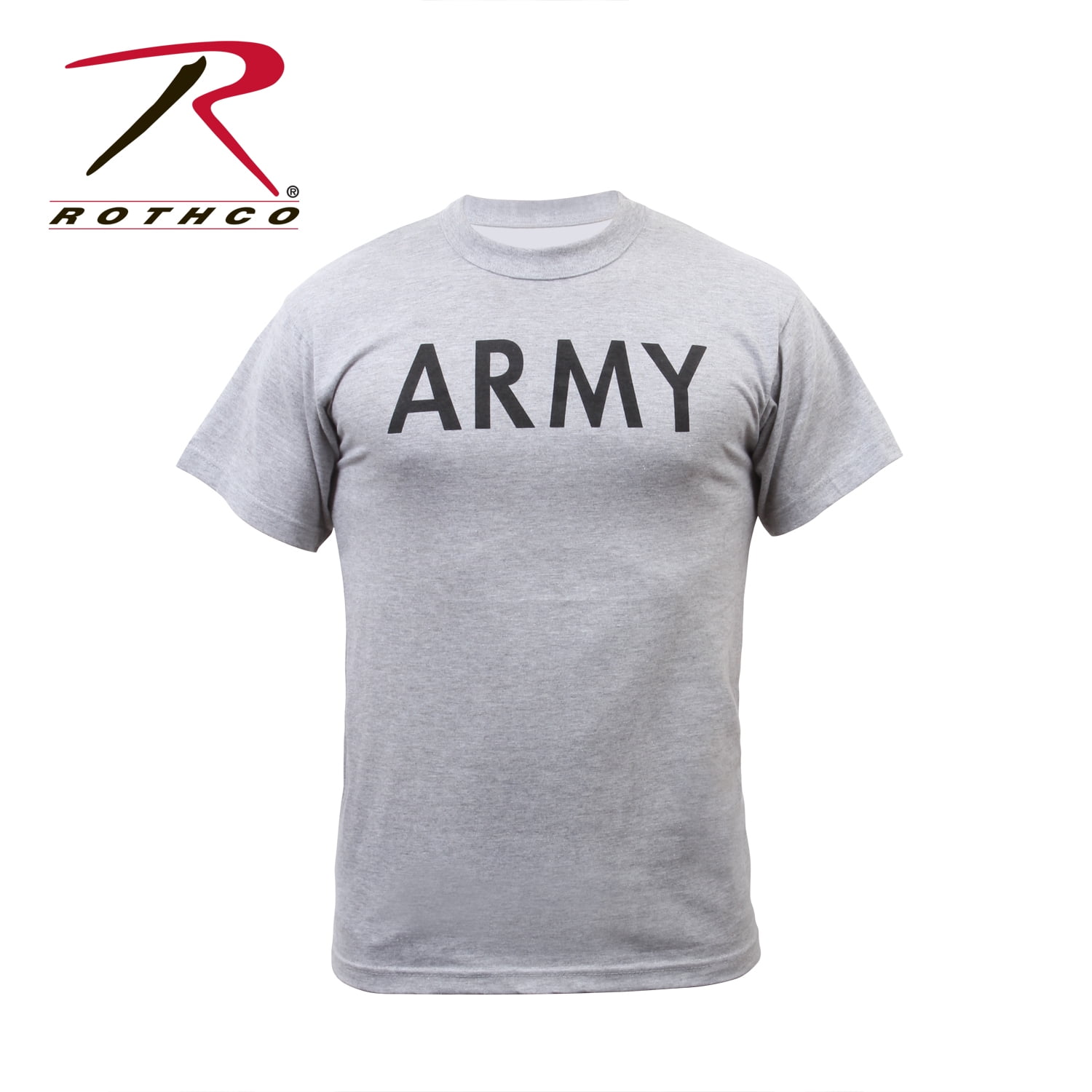 army t shirt grey