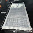 thumbnail image 2 of JIAN YA NA Dog Back Seat Cover, Car Back Seat Protector Mat, Scratchproof Non-slip Hammocks for Dogs Pets, 24.8*54in, Light Gray, 2 of 9