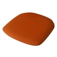 thumbnail image 3 of Fundas de asiento para silla de comedor, elásticas y tapizadas, para cojín de silla de comedor naranja, 3 of 9