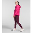 thumbnail image 2 of Chaqueta The North Face para niñas North Down con capucha Mr. Pink, 2 of 7
