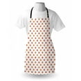 thumbnail image 4 of Sushi Apron, Repeating Food Pattern Raw Fish and Rice with Caviar Toppings Flat Style, Unisex Kitchen Bib with Adjustable Neck for Cooking Gardening, Adult Size, Orange Salmon Dark Blue, by Ambesonne, 4 of 4