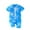 Blue, variant on Jgppe Toddler Boys Girls Swimsuit Cute Printed Zipper Short Sleeve Romper Jumpsuit Bathing Suit 3Months-3Years