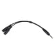 thumbnail image 3 of 3.5mm Stereo Jack Microphone Audio Cable Splitter Adapter For Phone Camera, 3 of 5