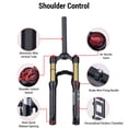 thumbnail image 3 of Bike Suspension Forks,Axle 20/24 Inch Alloy Quick Axle - Alloy Quick Suspension - Alloy Mewmewcat Bike Suspension - Fat Bike Quick Axle 20/24 Inch Mtb Fat Huiop, 3 of 6