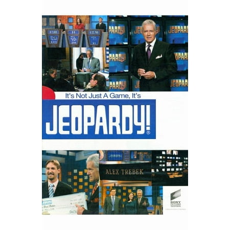 Jeopardy (TV) POSTER (11x17) (1984)
