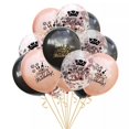 thumbnail image 3 of 15 globos inflables de confeti con números para cumpleaños, decoración para fiestas de 18, 21, 30, 40, 50, 60 y 70 años, globos de helio para cumpleaños de adultos, 3 of 5