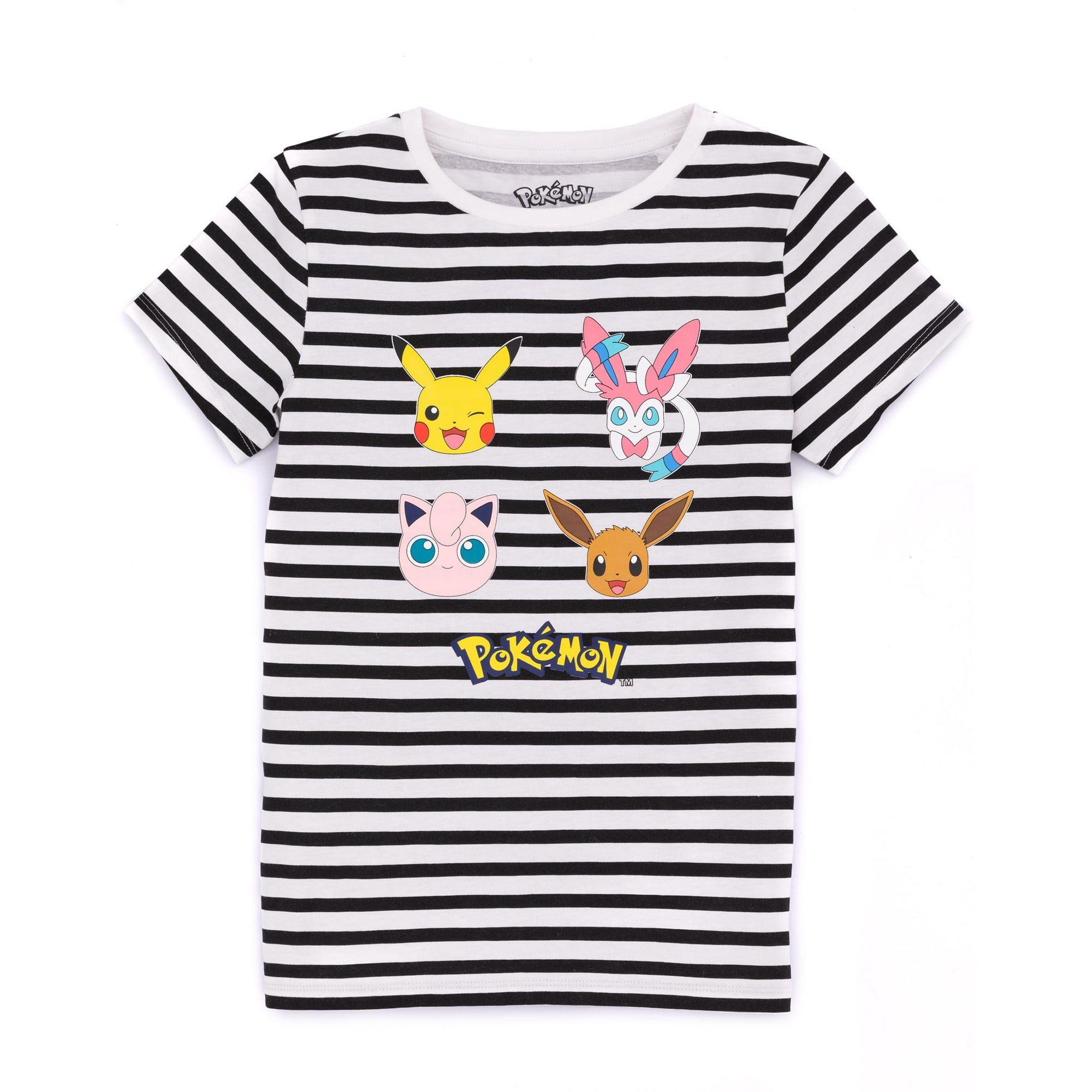 Bebeboutik - T-shirt Enfant - FABULOUS - Pokémon - Gris - Manches courtes - Col arrondi