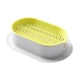 thumbnail image 3 of Guardoinrt Seed Sprouter Tray for Seedling Planting Soil Free Hydroponic Cats Grass Box Yellow, 3 of 9