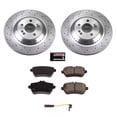 thumbnail image 3 of PowerStop Rear Stock Replacement Brake Pad and Rotor Kit Fits: MERCEDES-BENZ Select Models KOE8194, 3 of 8
