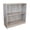 Driftwood, variant on Slide Logic 3 Tier 30"H x 32"W Bookcase with Footer in Sonoma Oak