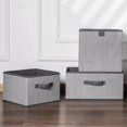 thumbnail image 3 of Bangcool Storage Basket Fabric Portable Sturdy Storage Bin Storage Organizer for Clothes, 3 of 10
