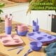 thumbnail image 5 of Juego de vajilla de 24 piezas de paja de trigo Honoson, apto para lavavajillas, 5 of 8