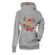 thumbnail image 1 of Suéter de color sólido con estampado navideño delgado con capucha informal para mujer a la moda Fridja  fhghd3412, 1 of 2