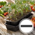 thumbnail image 4 of Opvise 8-Pack Replacement Capillary Mats for 24-Cell Seed Starter Kit, Durable Felt Self-Watering Plant Pads, Pre-Cut Hydroponic Gardening Accessories, Absorbent Seedling Trays (13x8" & 18x4"), 4 of 7