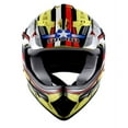thumbnail image 2 of WOW Youth Kids Motocross Helmet BMX MX ATV Dirt Bike HBOY-K Shark Yellow, 2 of 5