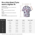thumbnail image 5 of Kdxio Men's Hawaiian Shirt for Men Short Sleeve Shirt music Skull record mike Summer Casual Holiday Beach Button Down T-Shirts, 5 of 5