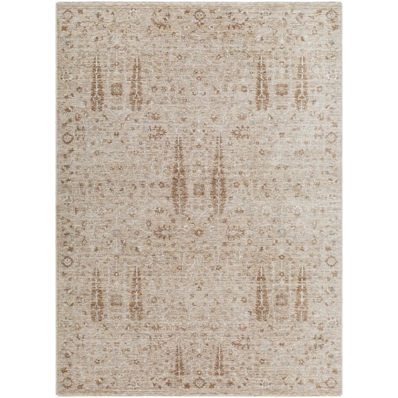BoutiqueRugs Amalie Traditional Area Rug - Tan, Cream, Gray - 12' x 15'7"