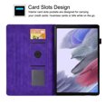 thumbnail image 2 of GSFY Case for Galaxy Tab A7 Lite 8.7 inch 2021, PU Leather Wallet Stand Protective Shell with Stylus Holder for Samsung Galaxy Tab A7 Lite 8.7 2021 Tablet SM-T220/T225/T227, Purple Blocks, 2 of 7