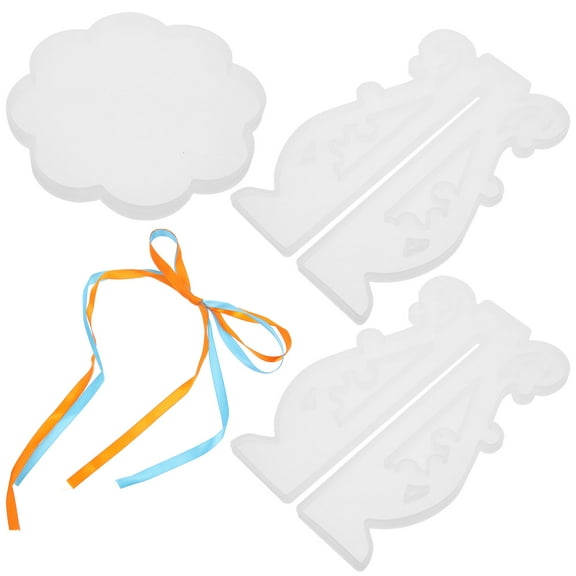 FRCOLOR 1 Set of Planter Rack Silicone Rack Making Mold Resin Epoxy Mold DIY Stand Mold