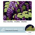 thumbnail image 2 of Grape Indoor Area Rug Carpet Mat - Polyester Non-Slip Machine Washable, 2 of 6