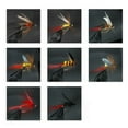 thumbnail image 4 of Graflsoa 40PCS Fly Fishing Kit with Waterproof Fly Box, Carbon Steel Hooks, Feather Flies for Rivers, Streams, and Lakes, Compact & Portable Design, 4 of 6
