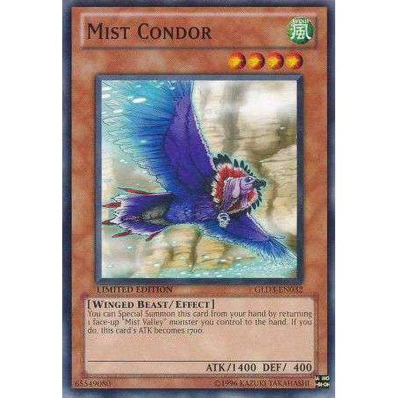 YuGiOh Gold Series 3 Common 2010 Mist Condor GLD3-EN032