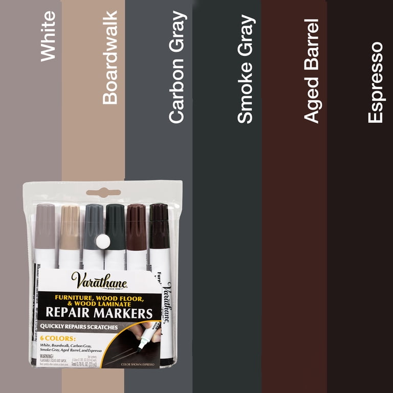Varathane Wood Repair Markers, 6-Color Set photo 1