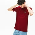 thumbnail image 2 of Lacoste Mens Classic Pique Polo Shirt Bordeaux Red 2XL, 2 of 4