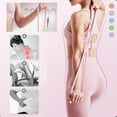 thumbnail image 4 of HUASHENG Resistance With Handles Silicone For Women Elastic Rope Fitness For Arm Back Chest Shoulder Legs, 4 of 9